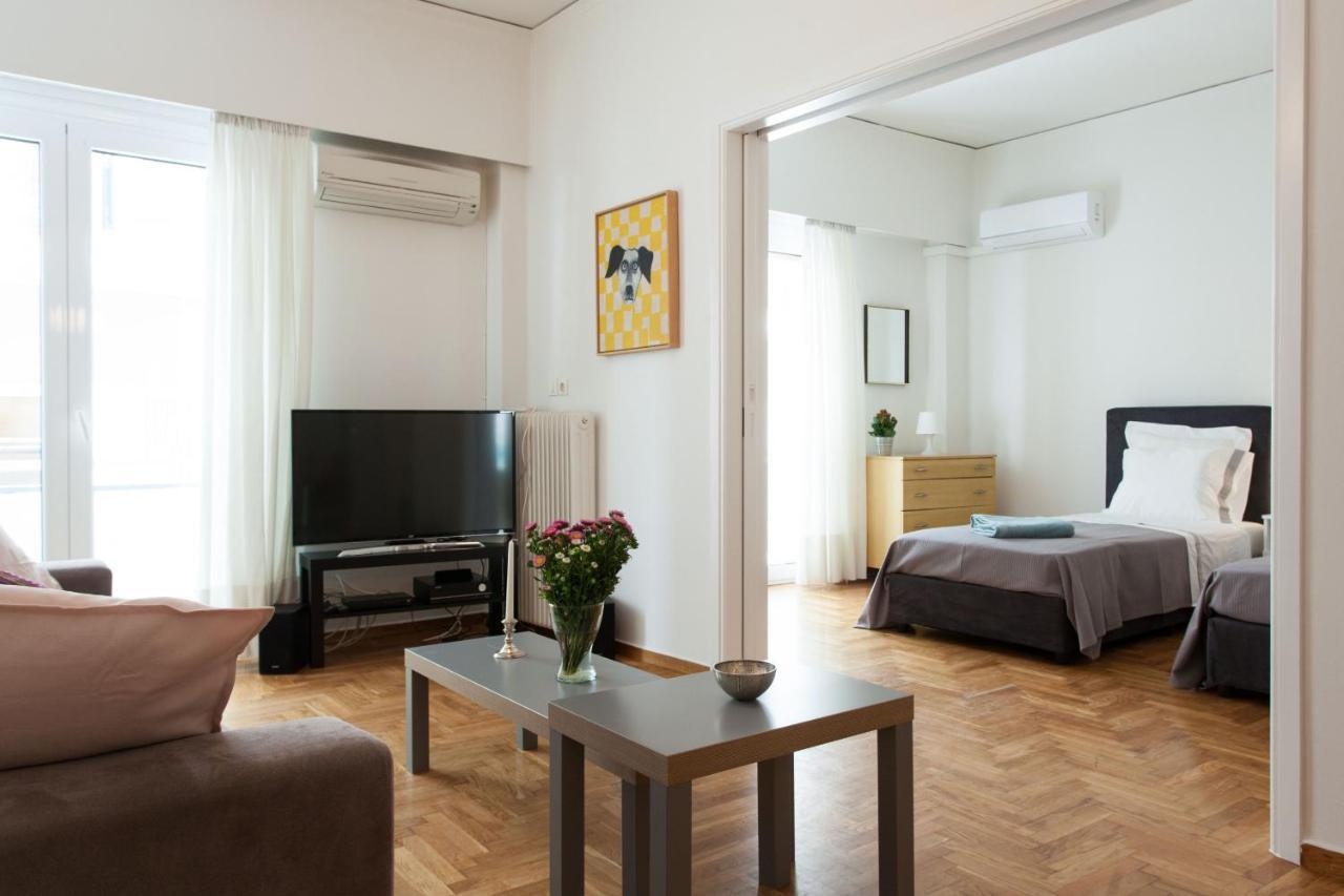 2 Bdrm Apt For Up To 6 Guests Next To Acropolis Museum Athen Exterior foto